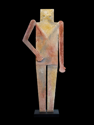 Ancestro (voorouder) van Rufino Tamayo (1899-1991), 1990 Ancestro (voorouder) van Rufino Tamayo (1899-1991), 1990
